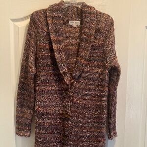 Knox Rose Y2K Striped Knit Sweater